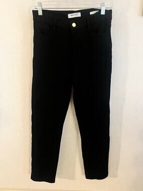 Nine West high-waisted, black skinny jeans size 4/27